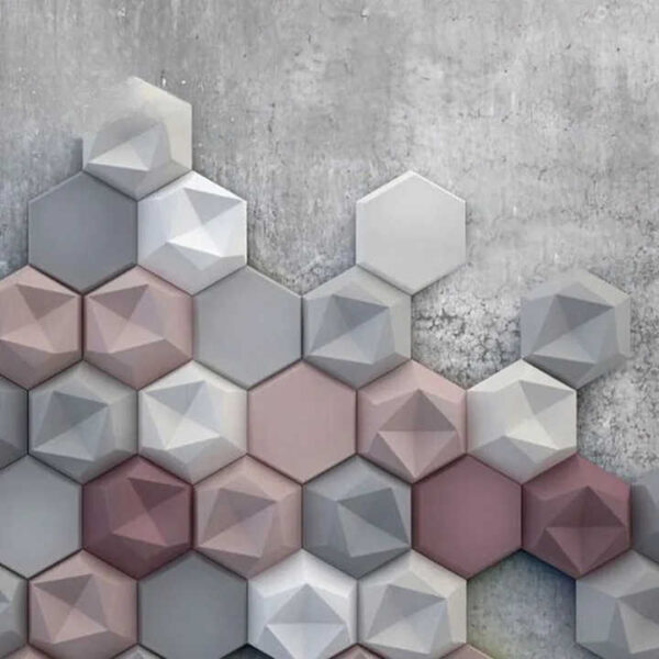 3D Polyester Decorative Wall Tiles