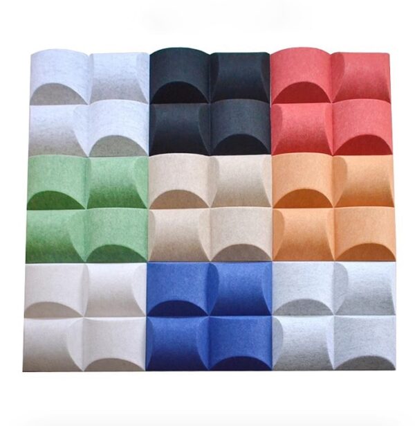 3D Polyester Fiber Acoustic Panels